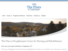 Tablet Screenshot of pinesatpoughkeepsie.com